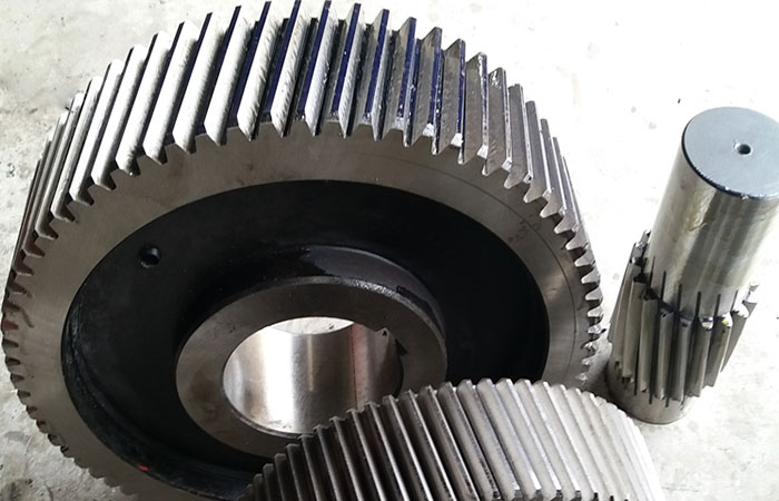 Forging and Welding Large Gear Wheel