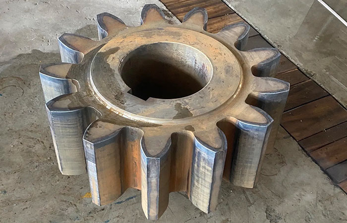 Forging Surface Hardening Large Gear